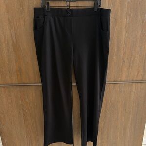 Elegant Black Wide Leg Pants